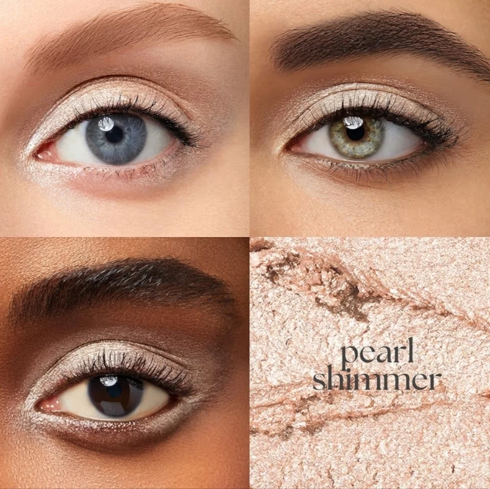 Julep Eyeshadow 101 2-Piece Duo: Pearl Shimmer & Rose Shimmer, NIB